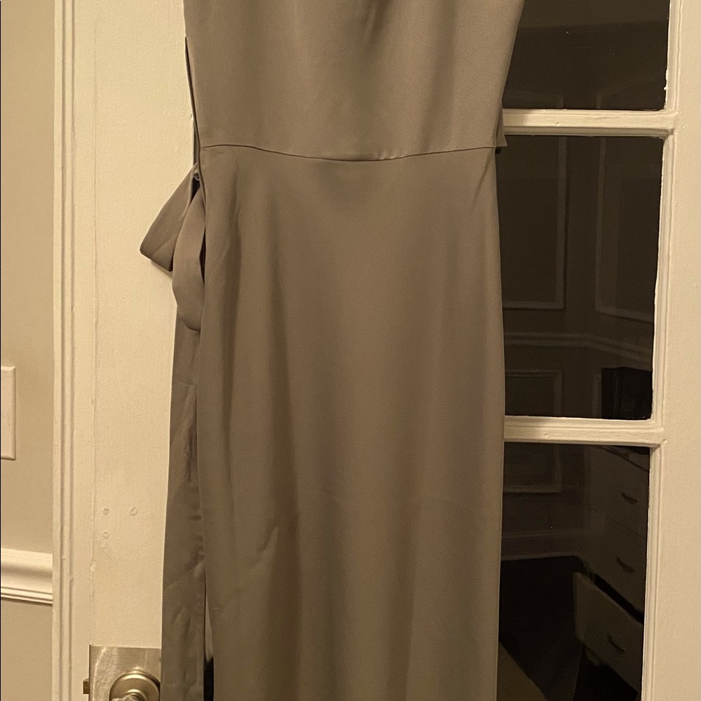 BHLDN Louisa Dress - color Moss